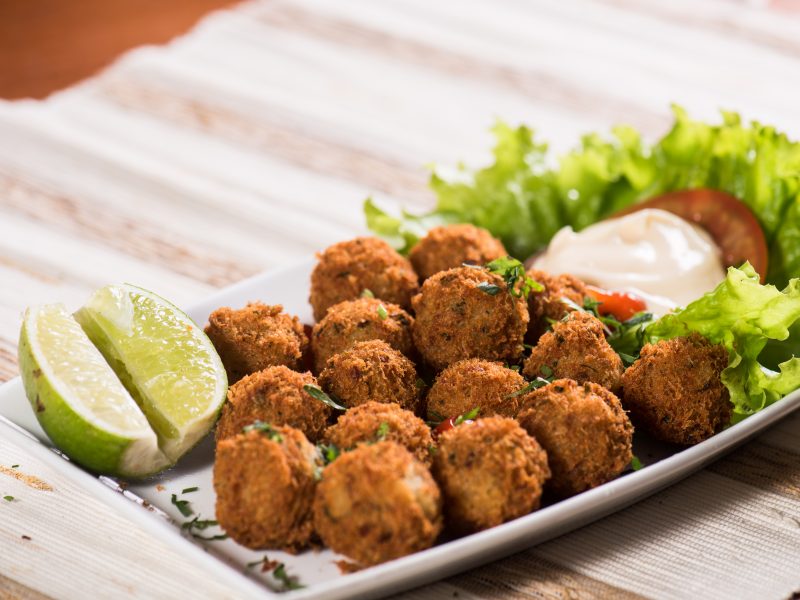 Bolinho de bacalhau à Portuguesa